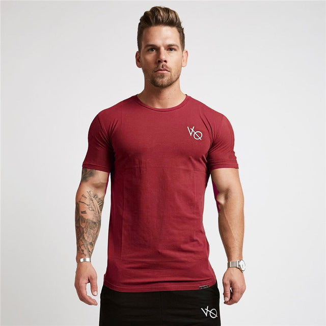 Camiseta deportiva elástica ajustada
