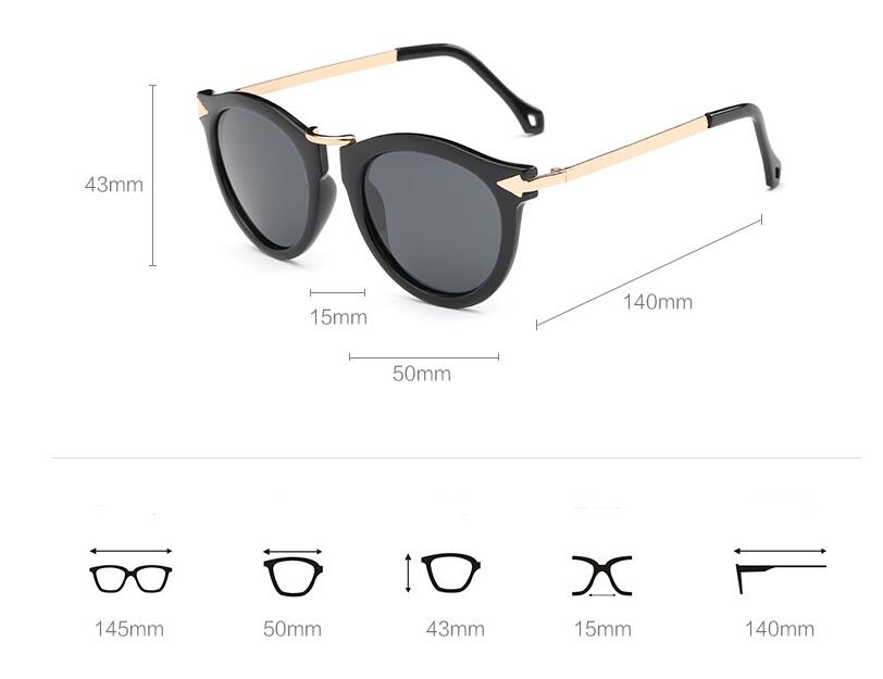 Cat Eye Sunglasses Women Luxury Brand
