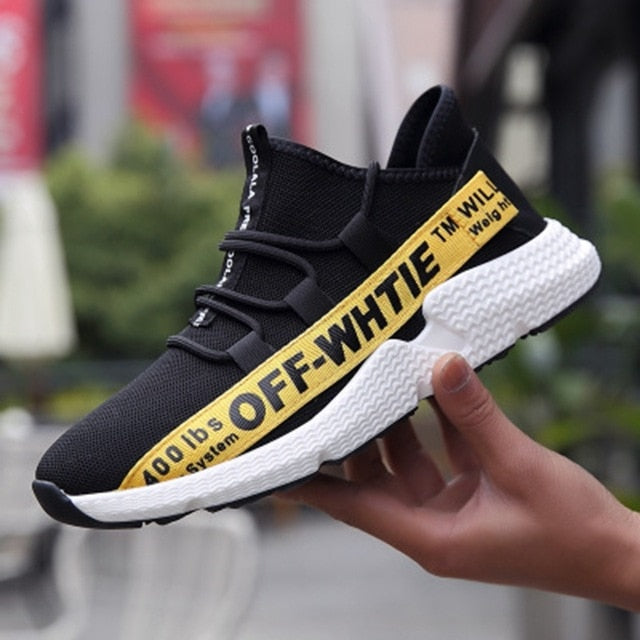 Zapatos deportivos para hombres cómodos, con cordones