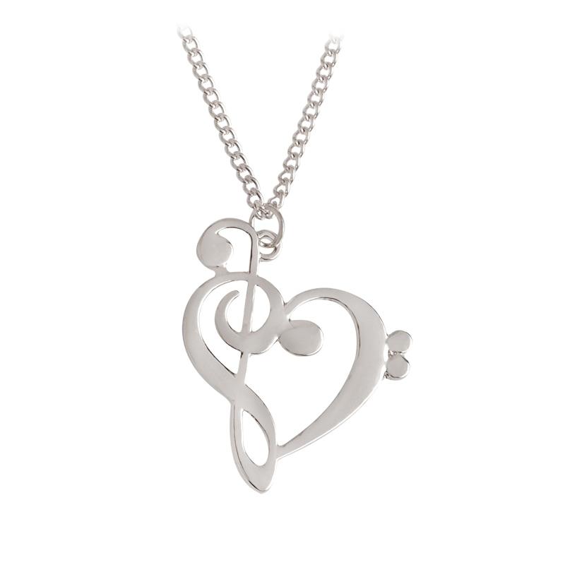 Fine Gold Chain Heart Shaped Pendant Necklace