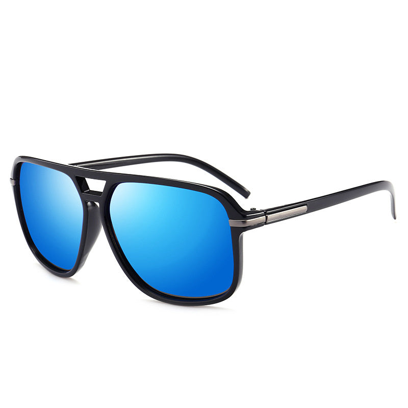 Oversized Sunglasses Men Polarized Mirror Goggles