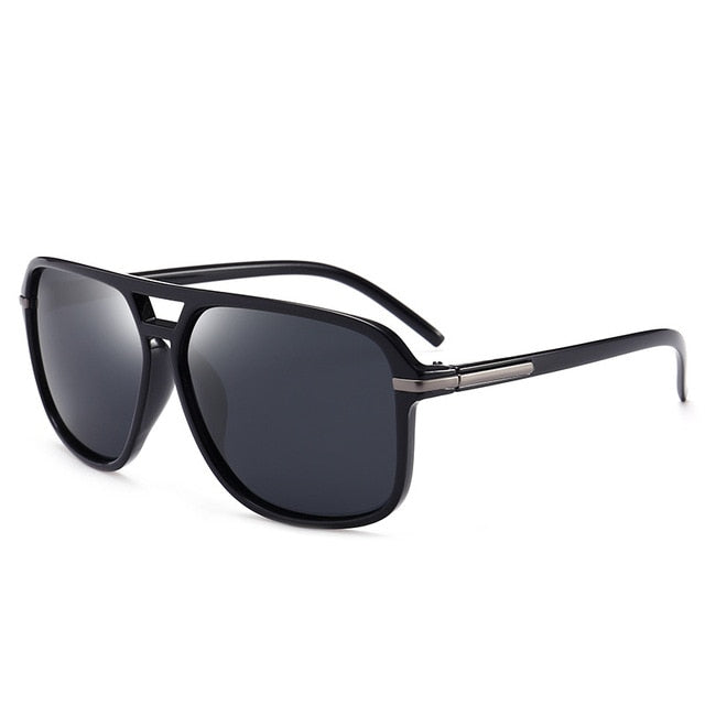 Oversized Sunglasses Men Polarized Mirror Goggles