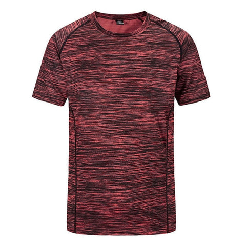 Camiseta de talla grande para hombre, cuello redondo